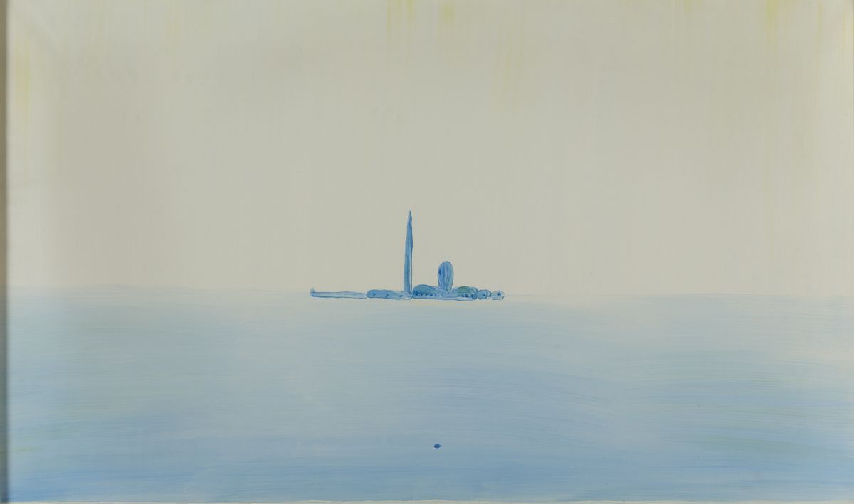 Virgilio Guidi (1892-1984)veduta Dell'isola di San Giorgio, Anni '60