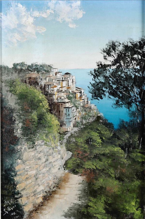 Italo Galliano paesaggio ligure