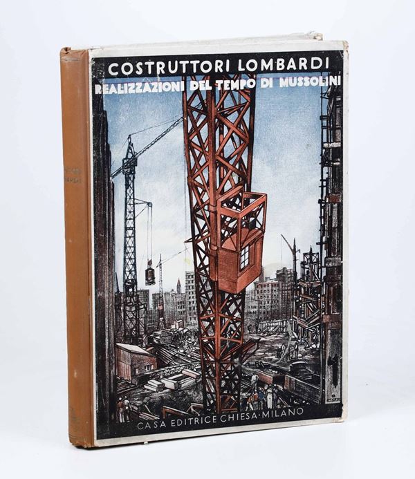 Fascismo Architettura Costruttori lombardi, realizzazioni al tempo di Mussolini... Milano, Chiesa, 1938.