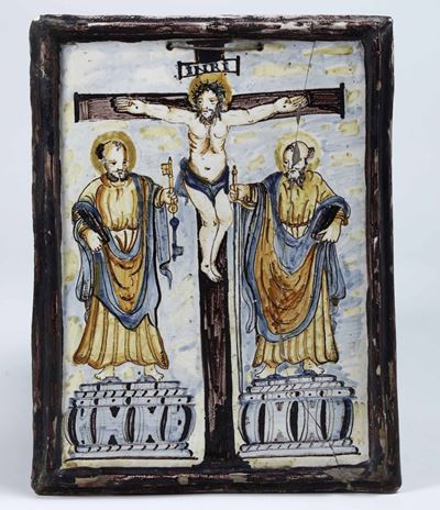 Targa Devozionale Italia Centrale, Castelli (?), XVII-XVIII Secolo