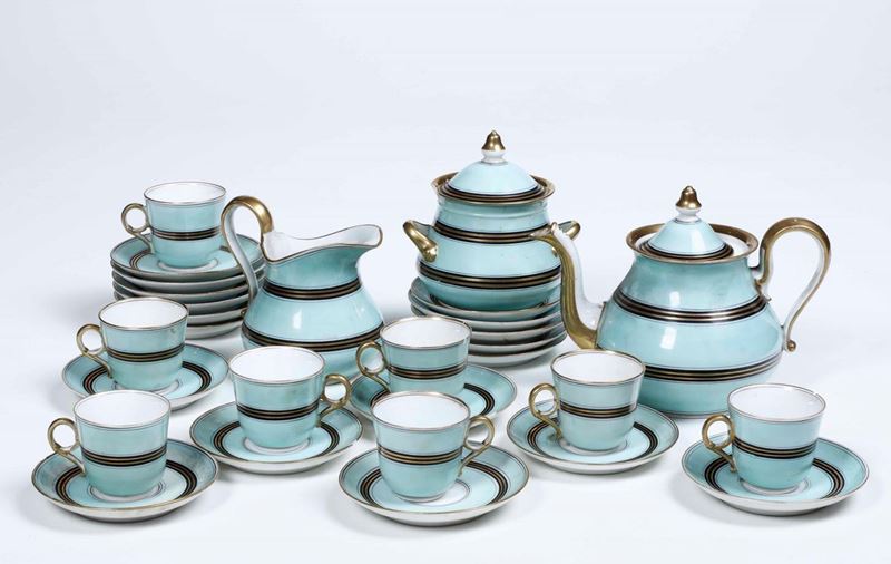 Servizio da caffè Doccia, Manifattura Richard Ginori, inizio del XX secolo  - Auction Ceramics | Timed Auction - Cambi Casa d'Aste