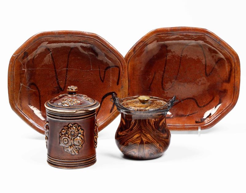Coppia di piatti Probabilmente Liguria, seconda metà del XVIII secolo  - Auction Ceramics | Timed Auction - Cambi Casa d'Aste