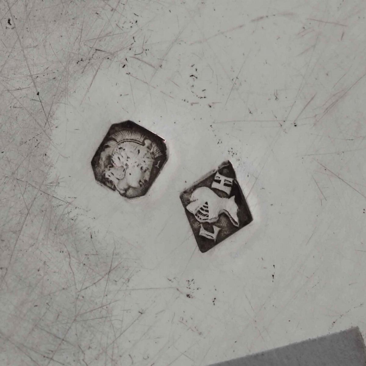Servizio da Tã¨ Argento Primo Titolo e Essenze Lignee Francia Prima Metã del XX Secolo