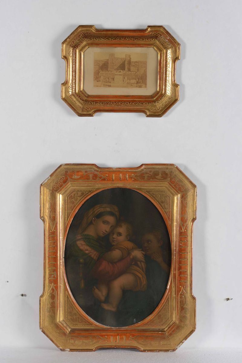 Due cornici a vassoio. XIX secolo  - Auction Antique February | Cambi Time - Cambi Casa d'Aste