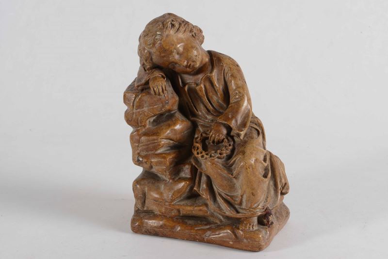 Gesù Bambino dormiente. XX secolo  - Auction Antique February | Cambi Time - Cambi Casa d'Aste