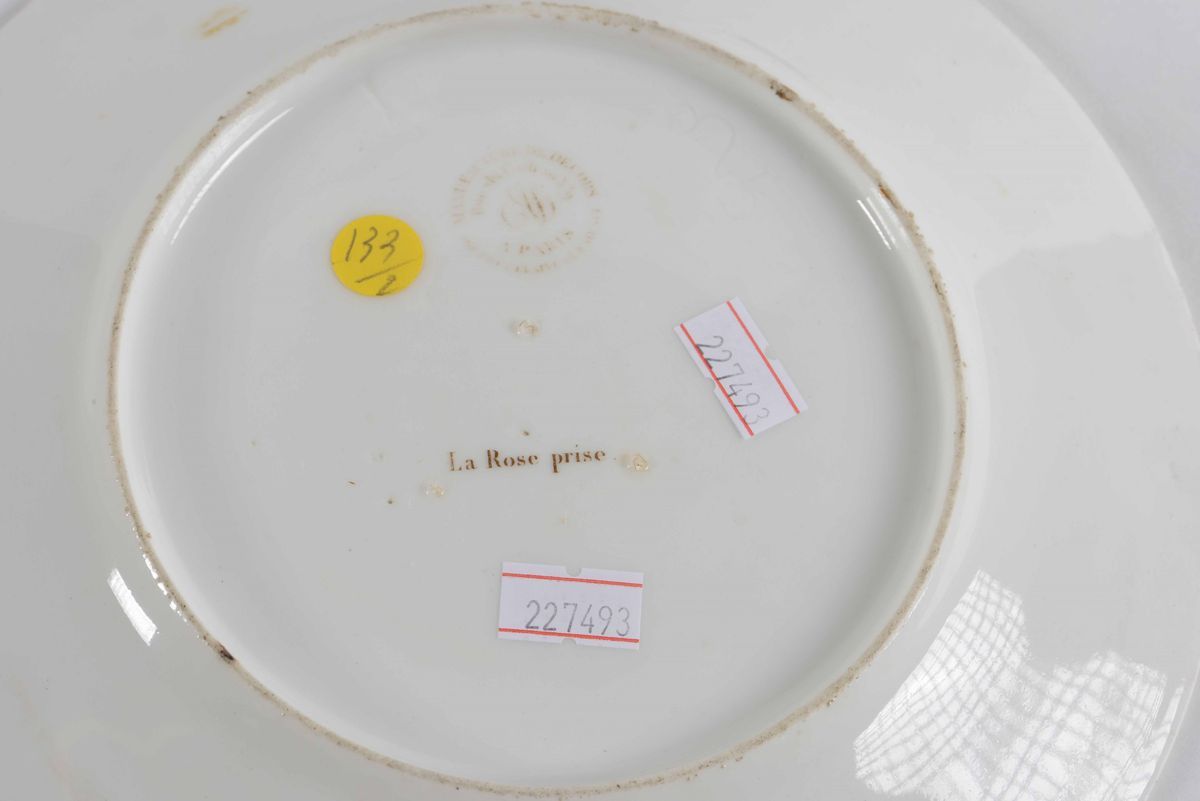 Coppia di Piatti, Parigi XIX Secolo