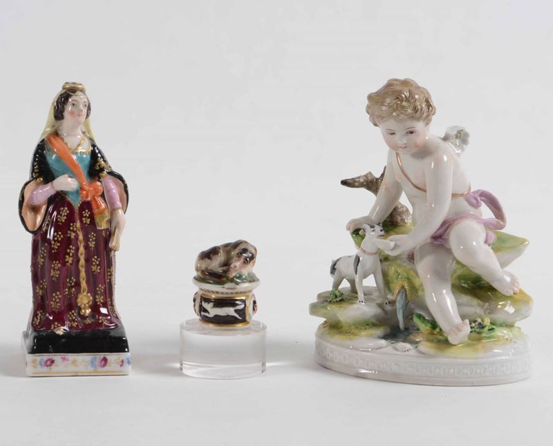 Tre porcellane dipinte  - Auction Antique February | Cambi Time - Cambi Casa d'Aste