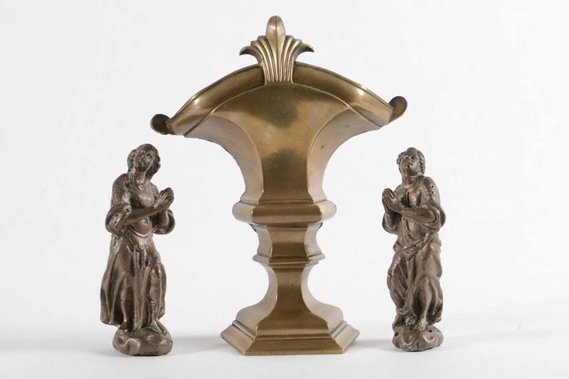 Tre antichi bronzi  - Asta Antico e Moderno: 290 lotti da un affidamento privato | Cambi Time - I - Cambi Casa d'Aste