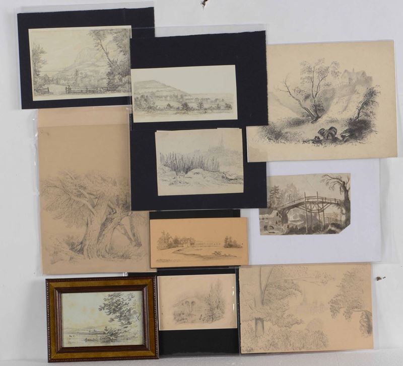 10 paesaggi del XIX secolo  - Auction Antique February | Cambi Time - Cambi Casa d'Aste