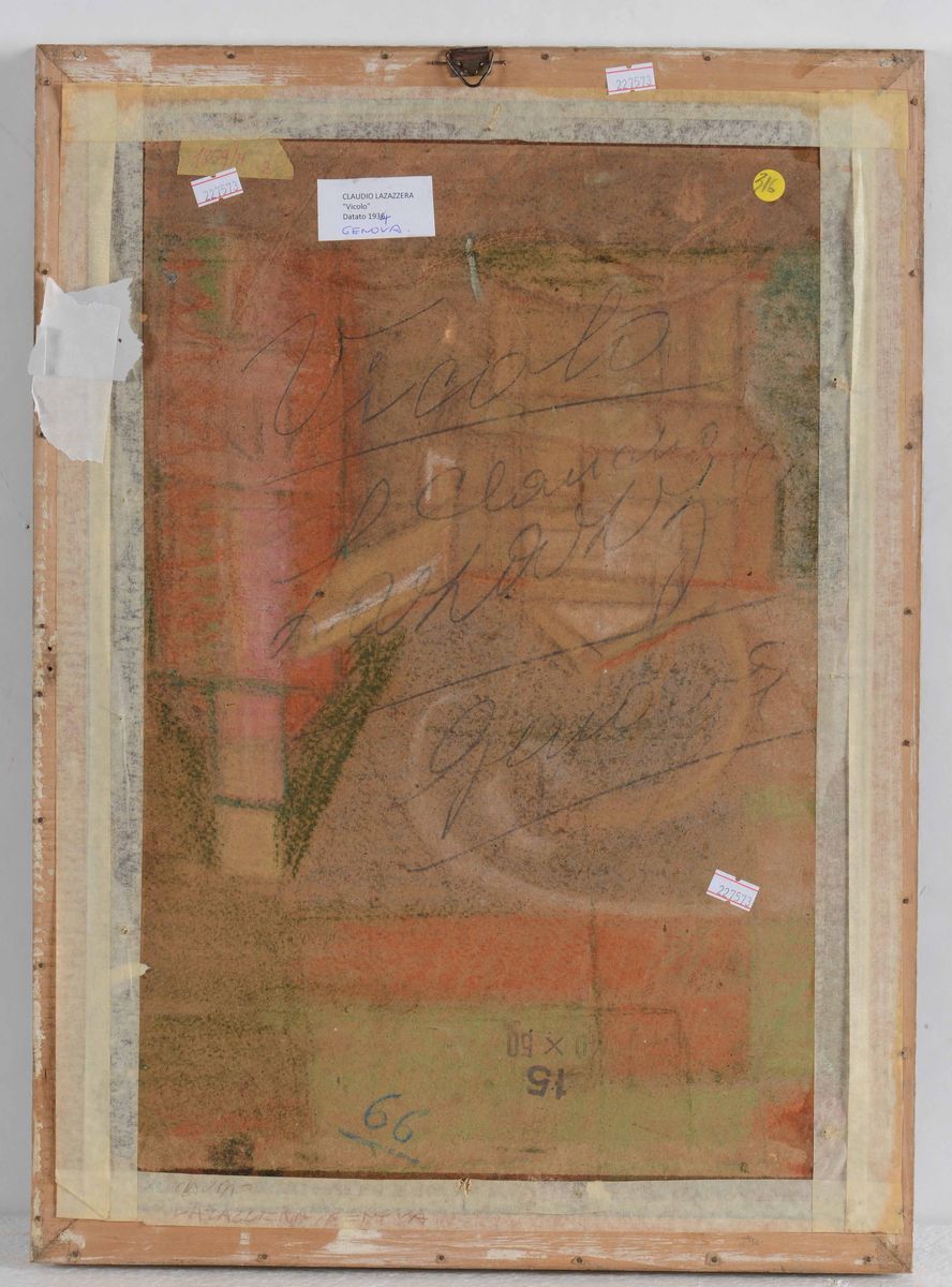 Claudio Lazazzera, 1934vicolo di Genova