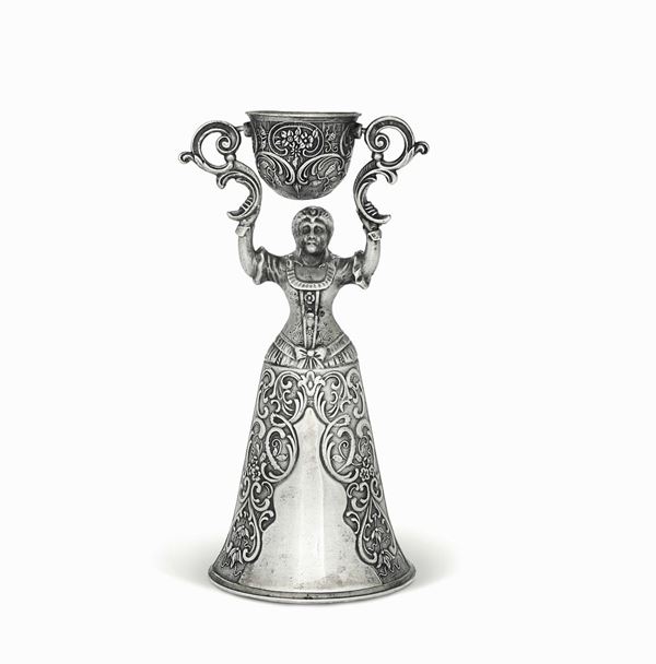 Coppa dellâ€™amore Argento fuso  Germania XIX-XX secolo