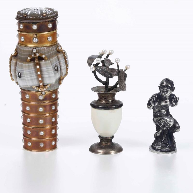 Lotto di tre objets de vertu  - Auction Antique October | Cambi Time - Cambi Casa d'Aste