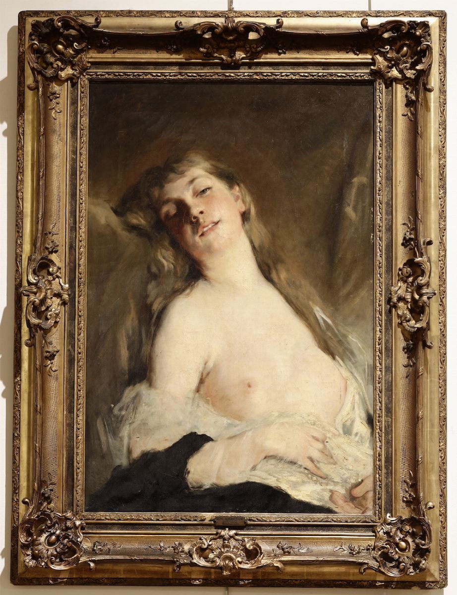 Charles Joshua Chaplin (1825-1891)sognando