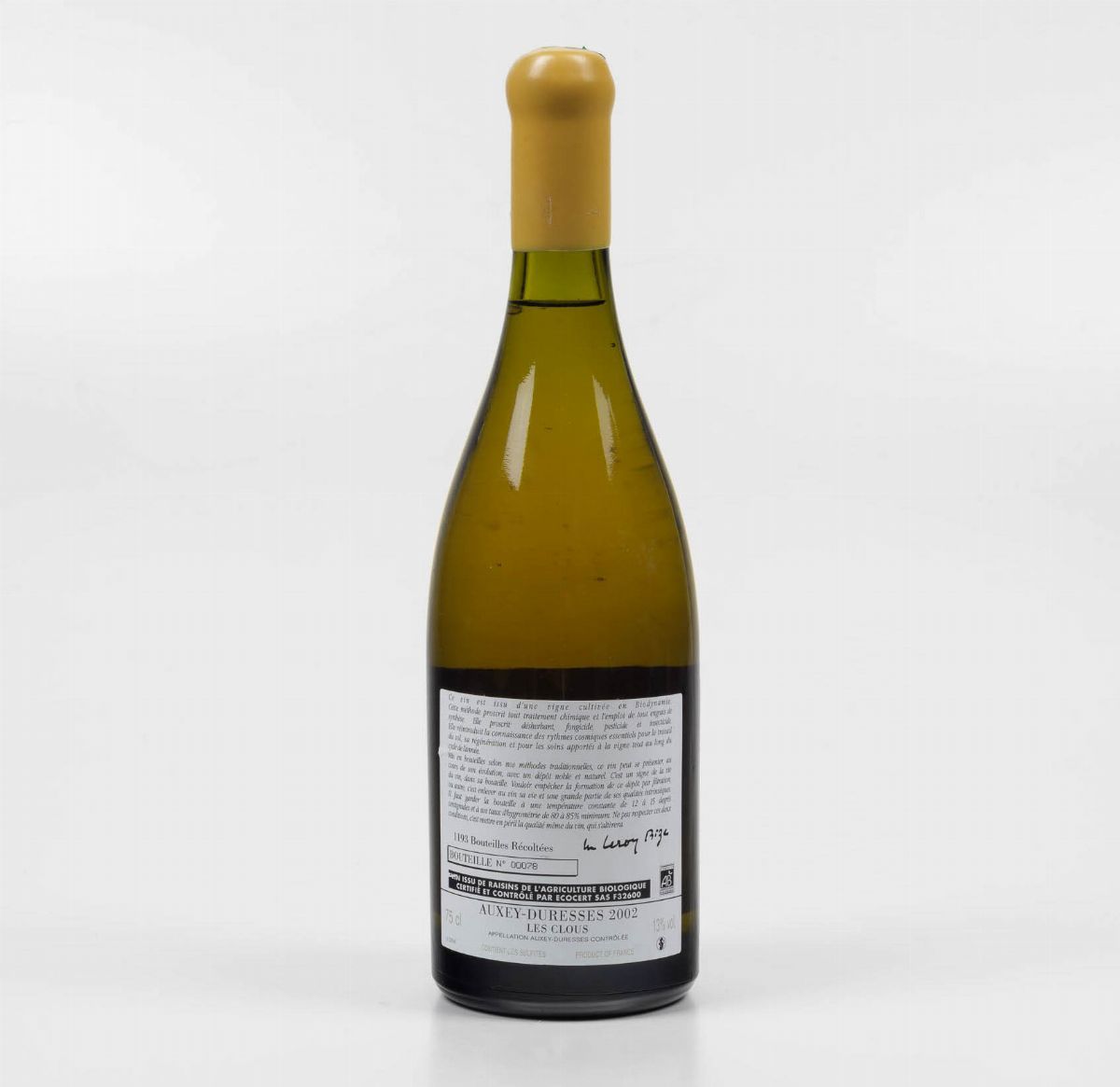 Domaine D'auvernay, Auxey Duresses Les Clous