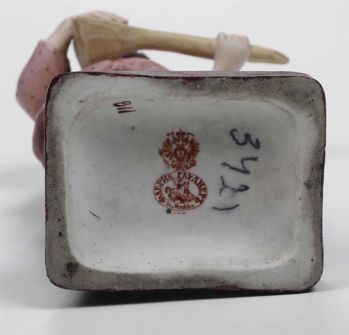 Figurina Mosca - Verbilki, Manifattura Gardner, Fine del XIX Secolo