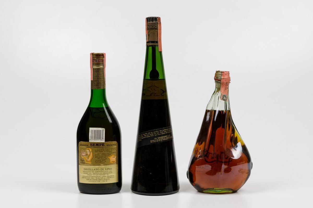 Gerland, Bas Armagnac Sempè, Fine Armagnac Kressmann, Armagnac