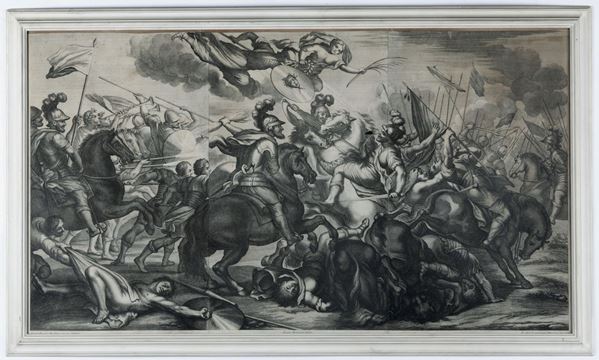 Gian Antonio Lorenzini (1665-1740) Scene storiche (da Rubens)