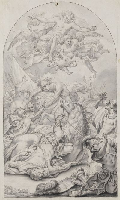 Fedele Fischetti (napoli 1732-1792)caduta di San Paolo