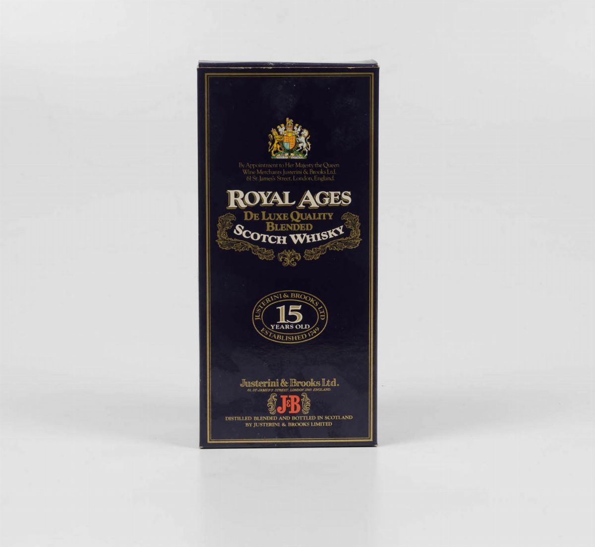 Justerini & Brooks, Scotch Whisky Royal Ages 15 Years Old