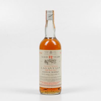 Lagavulin, White Horse Distillers, Pure Islay Malt Scotch Whisky 12 Years Old