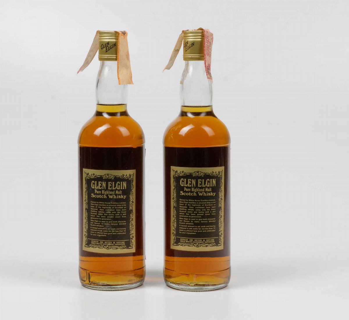Glen Elgin, White Horse Distillers, Pure Highland Malt Scotch Whisky 12 Years Old