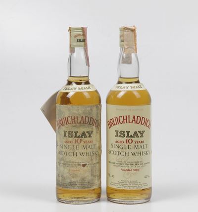 Bruichladdich, Islay Single Malt Scotch Whisky 10 Years Old