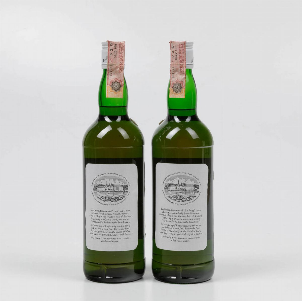 Laphroaig, Unblended Islay Malt Scotch Whisky 10 Years Old