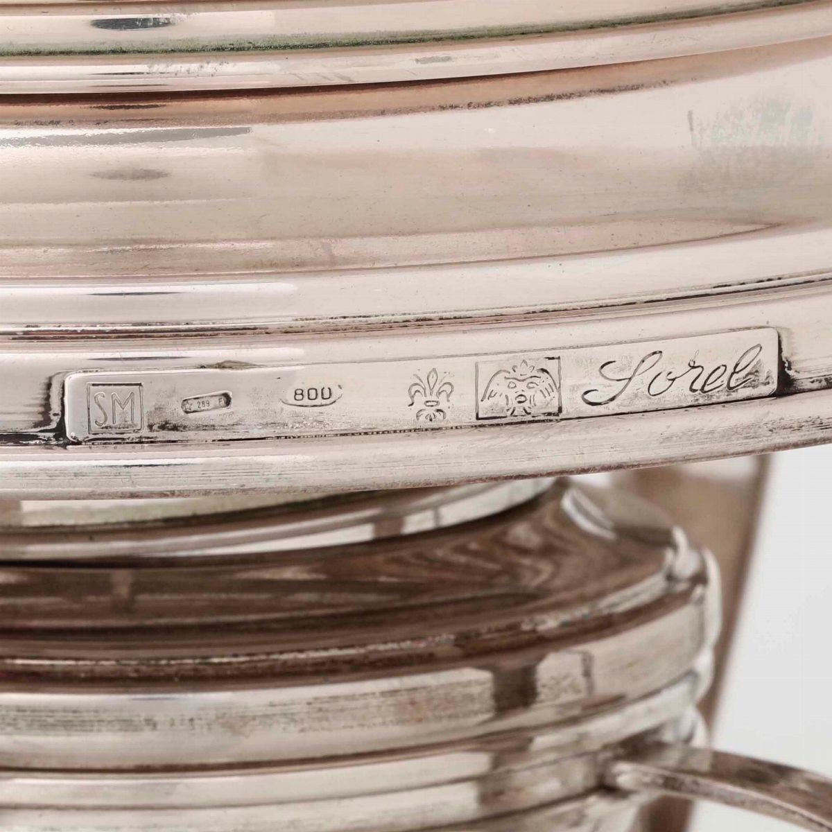 Samovar in Argento. Argenteria Italiana del XX Secolo. Argentiere Mario Sorelli, Firenze