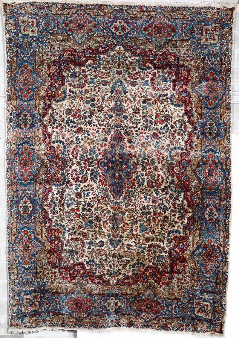 Tappeto Kirman, Persia XX secolo,  - Auction Antique Carpets - I - Cambi Casa d'Aste