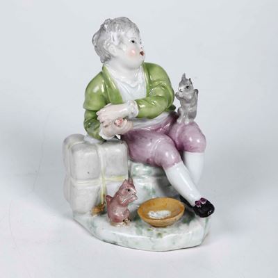 Figurina di Bimbo Vienna, Manifattura Imperiale, Verso il 1760