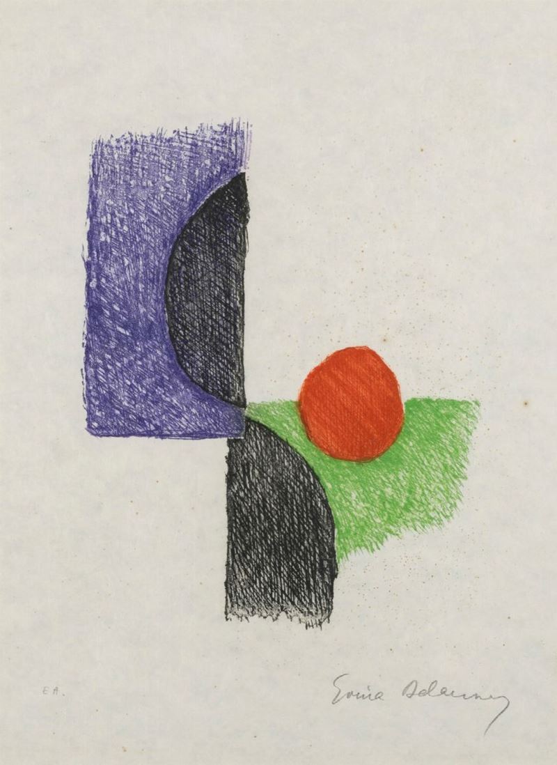 Sonia Delaunay (1885-1979)la Terra Impareggiabile, 1963 Ca