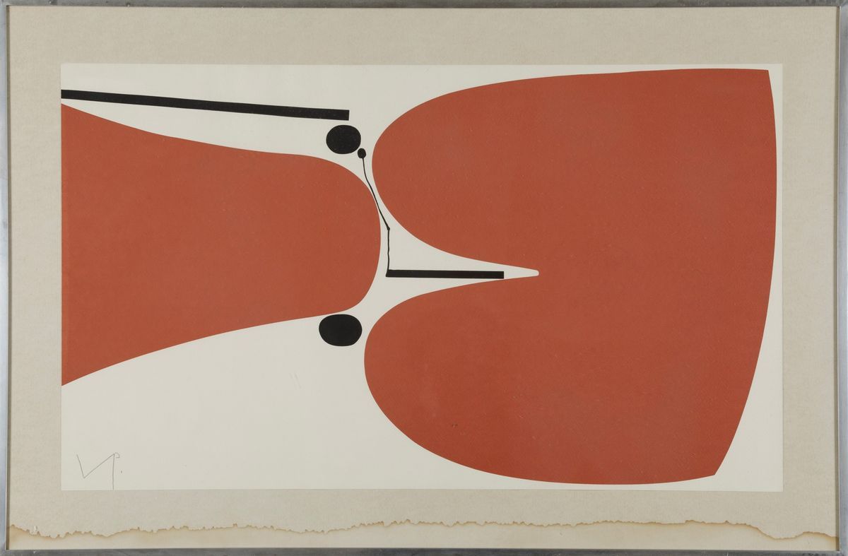 Victor Pasmore (1908-1998)metamorfosi da “word And Images”, 1972-1980