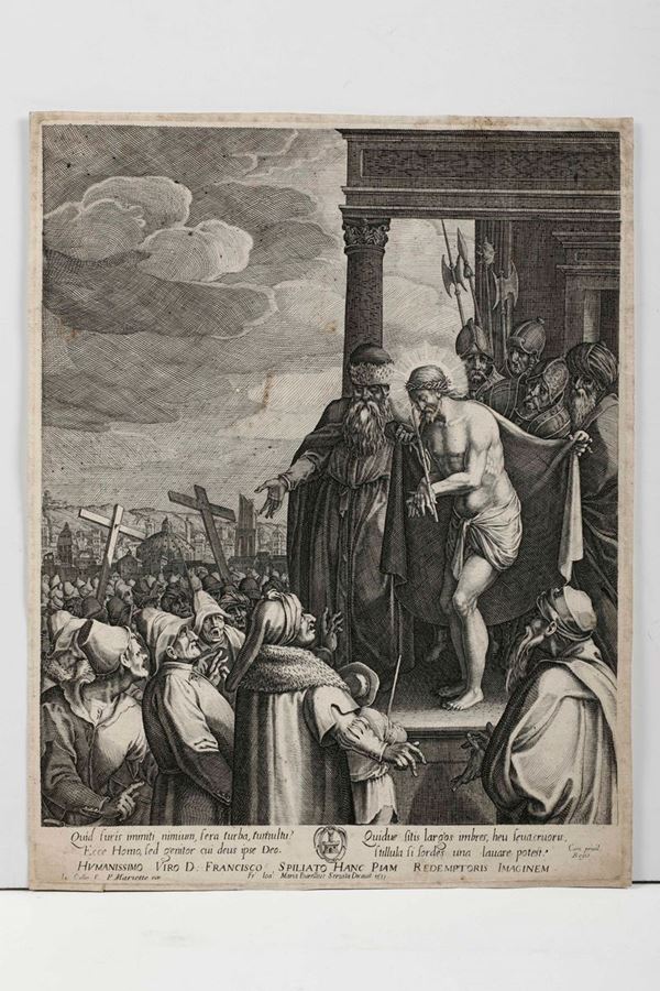 Pierre Jean Mariette (da Callot) Supplizio del Cristo. sec. XVIII