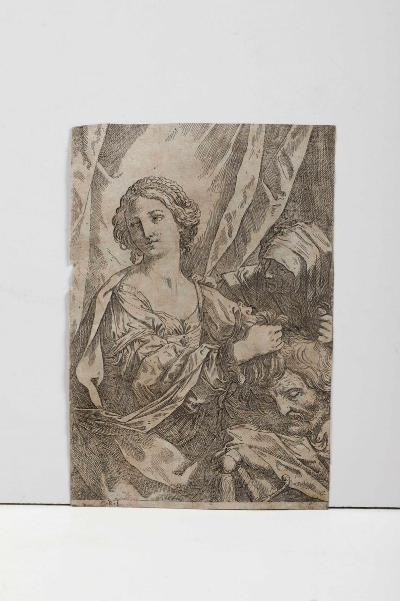 Guido Reni (Copia da) Giuditta con la testa di Oloferne  - Auction Old Prints and Engravings | Cambi Time - Cambi Casa d'Aste
