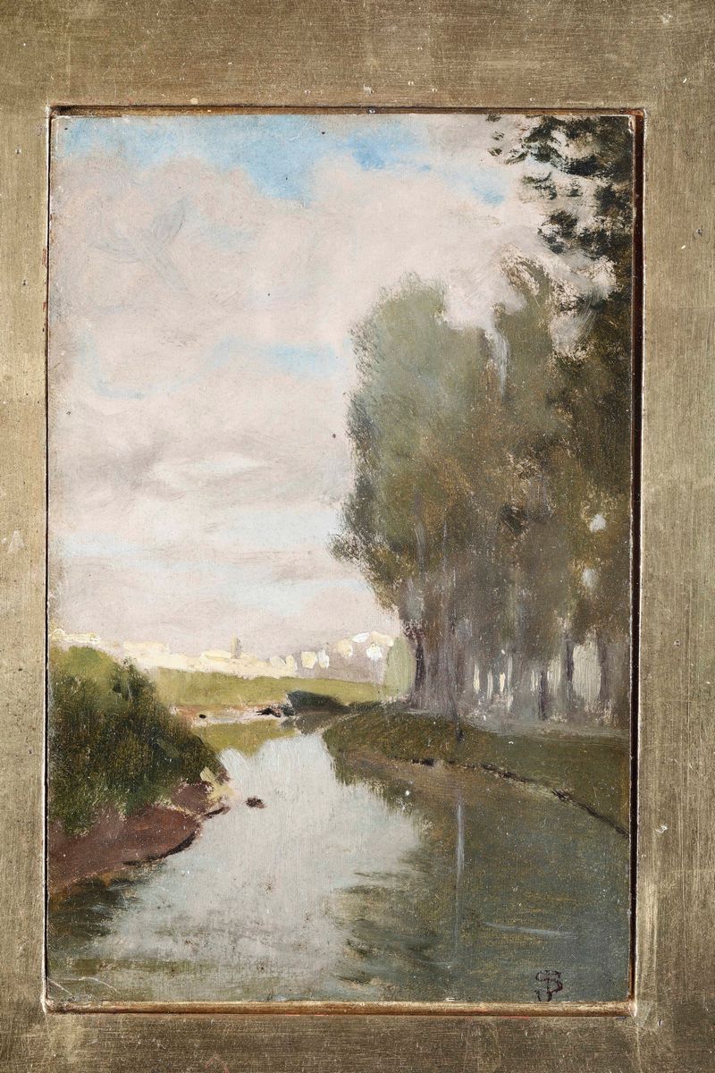 Telemaco Signorini (1835-1901)L’arno, 1860-1862