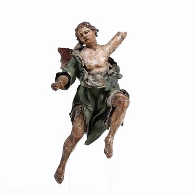 Angelo Arte Presepiale Italiana del XVIII Secolo