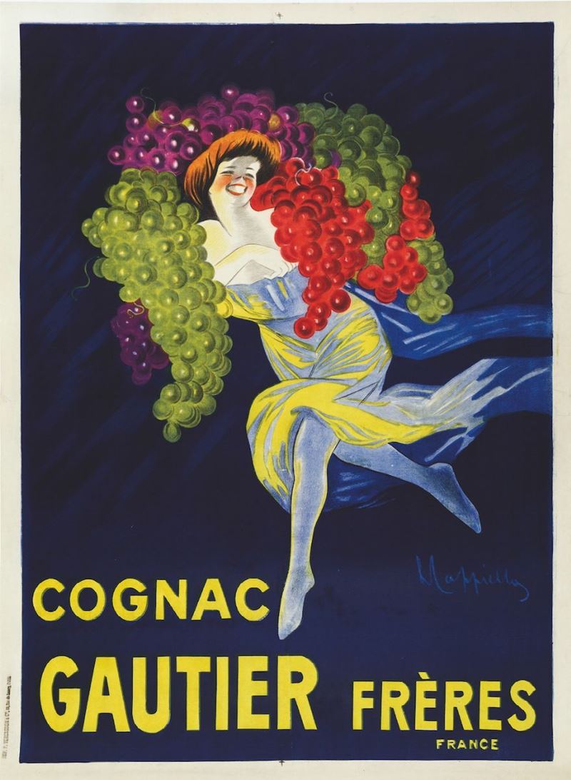 Leonetto Cappiello ( 1875-1942 ) COGNAC GAUTIER FRERES  - Auction Vintage Posters - Cambi Casa d'Aste