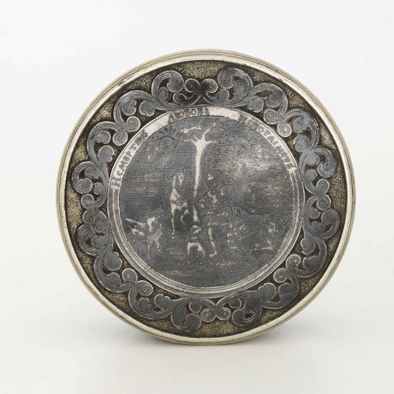A silver tobacco tin, Russia, 17/1800s  - Auction Russian Art - Cambi Casa d'Aste