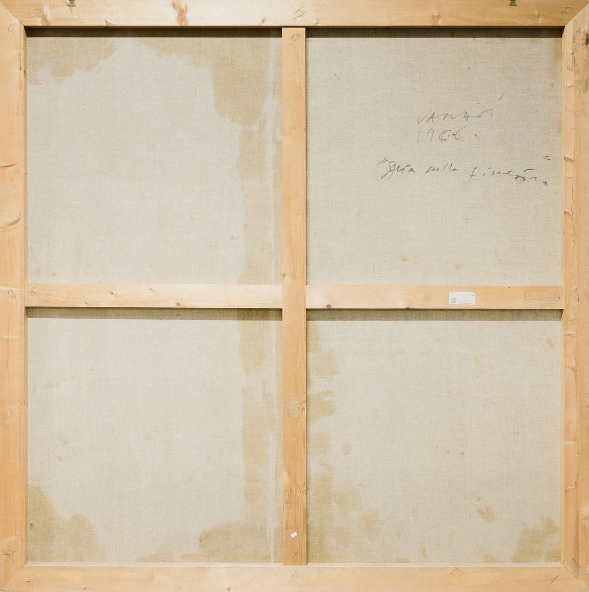 Franco Vaccari (1936)sfera sulla Finestra, 1986