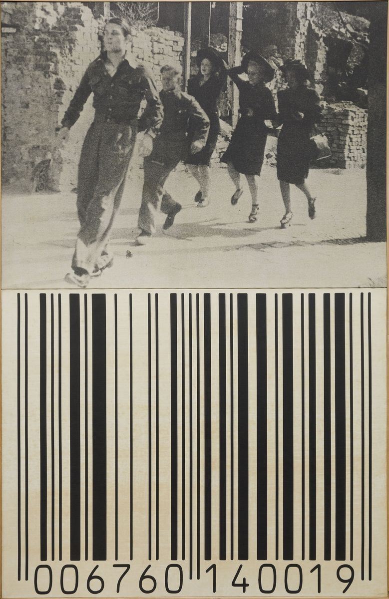 Franco Vaccari (1936)codice a Barre, 1989