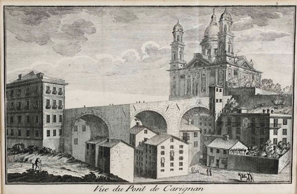 Giolfi Antonio (copia da) - Genova Guide Vue du Pont de Carignan.
