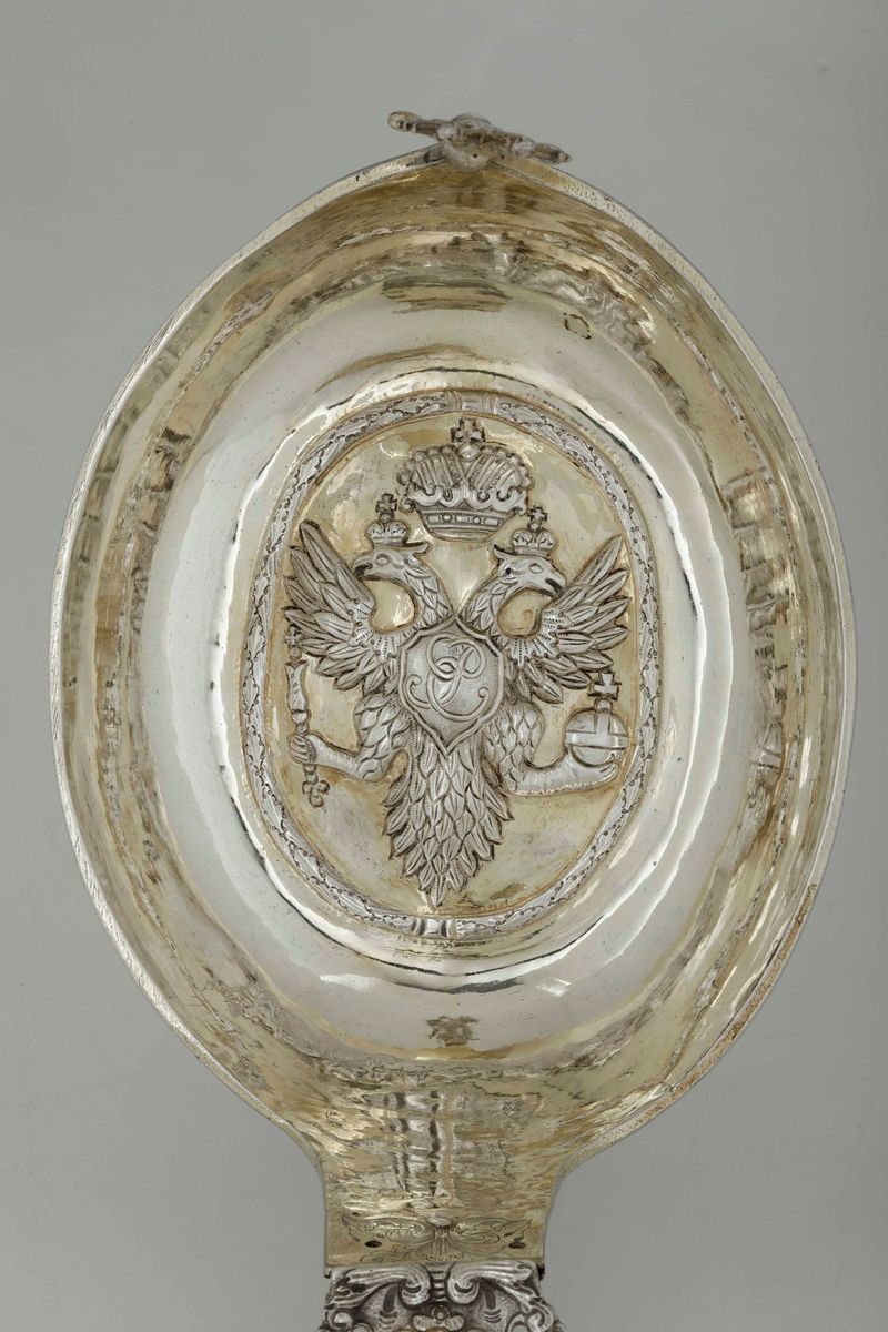 Kovsh Imperiale. Mosca 1751, Apparentemente Privo di Punzonatura