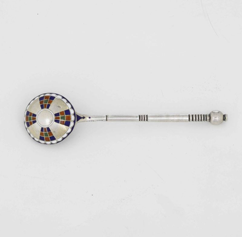 A silver spoon, Moscow, 1873  - Auction Russian Art - Cambi Casa d'Aste