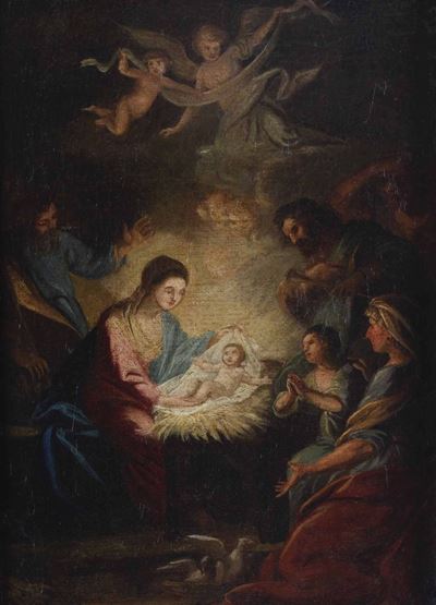 Scuola Dell'italia Centrale del XVIII Secoloadorazione dei Pastori