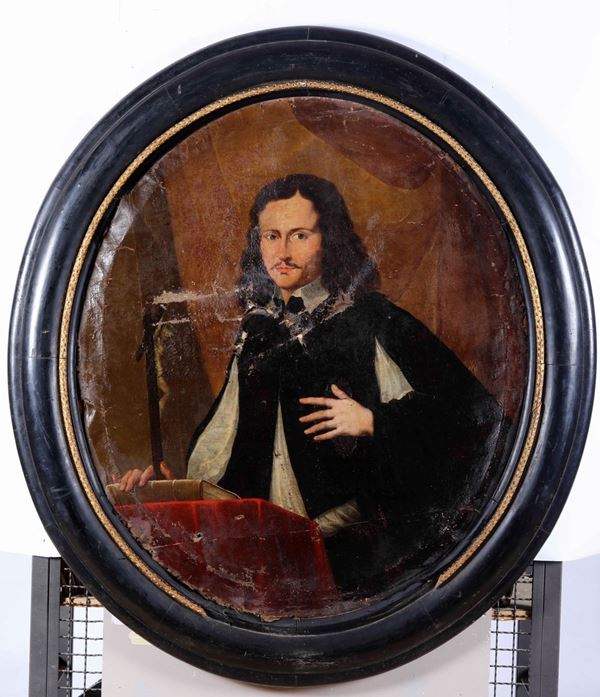 Scuola italiana del XVII secolo Ritratto di Camillo Sforza