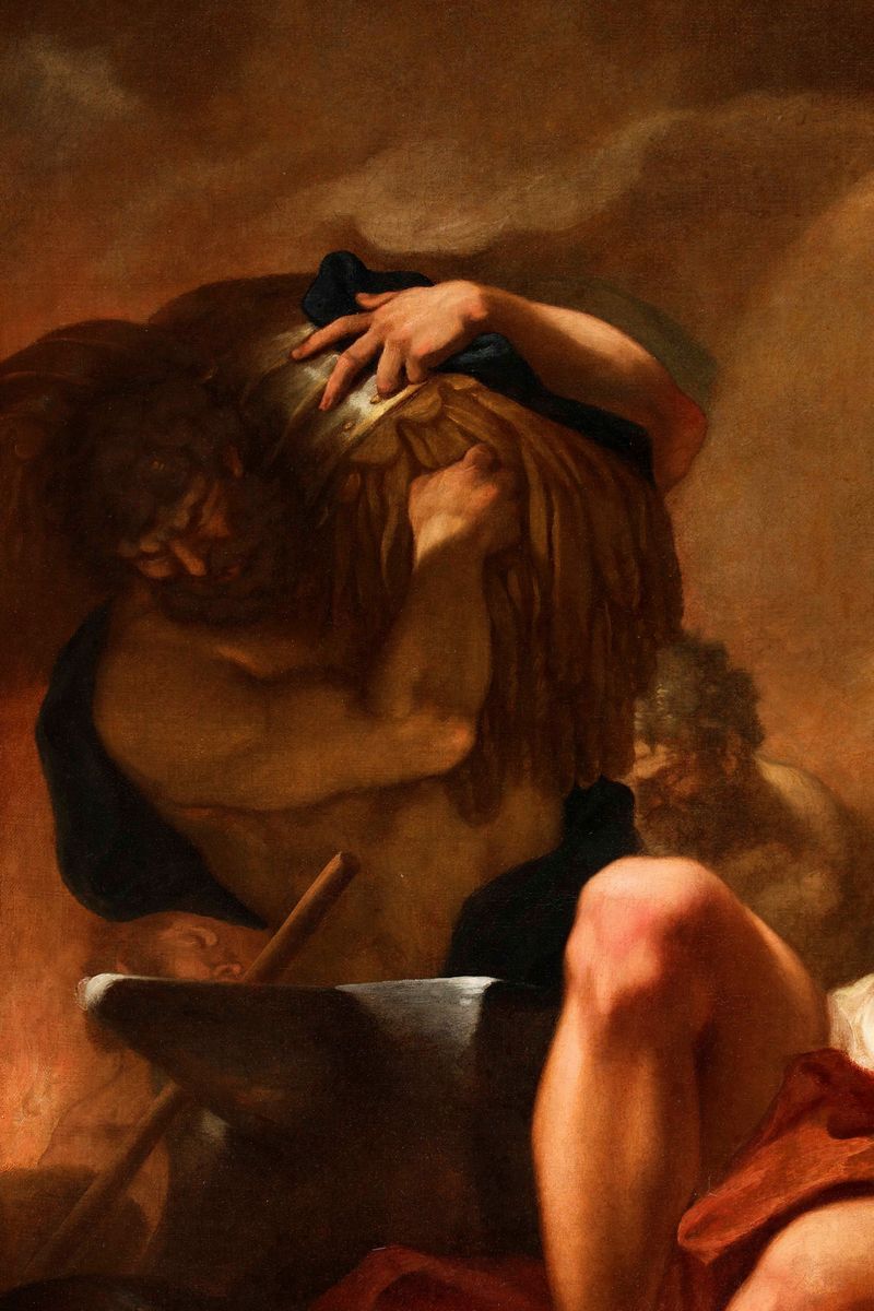 Antonio Balestra (verona 1666-1740)teti nella Fucina di Vulcano