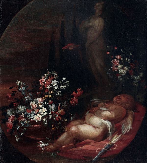 Felice Fortunato Biggi (Parma 1680 - Verona 1750), attribuiti a Le quattro stagioni