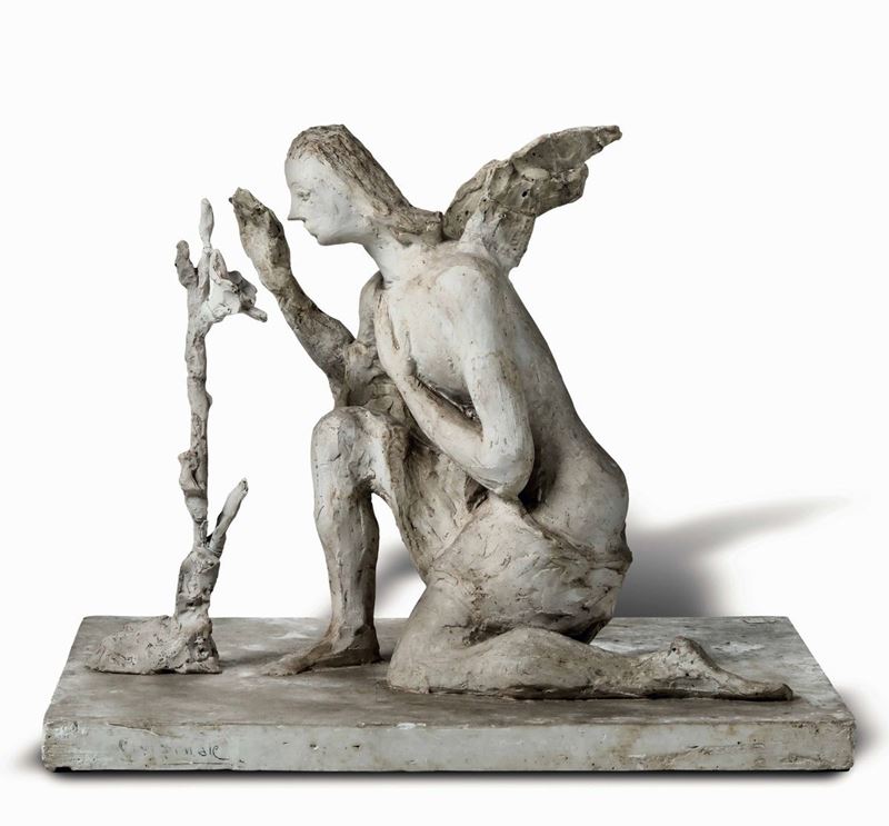 Herta Ottolenghi Wedekind (1885-1953) San Michele  - Auction Sculpture of the XIX-XX century - Cambi Casa d'Aste