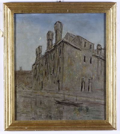 Sachi Bortolo (venezia 1892-1978)fantasia Lagunare