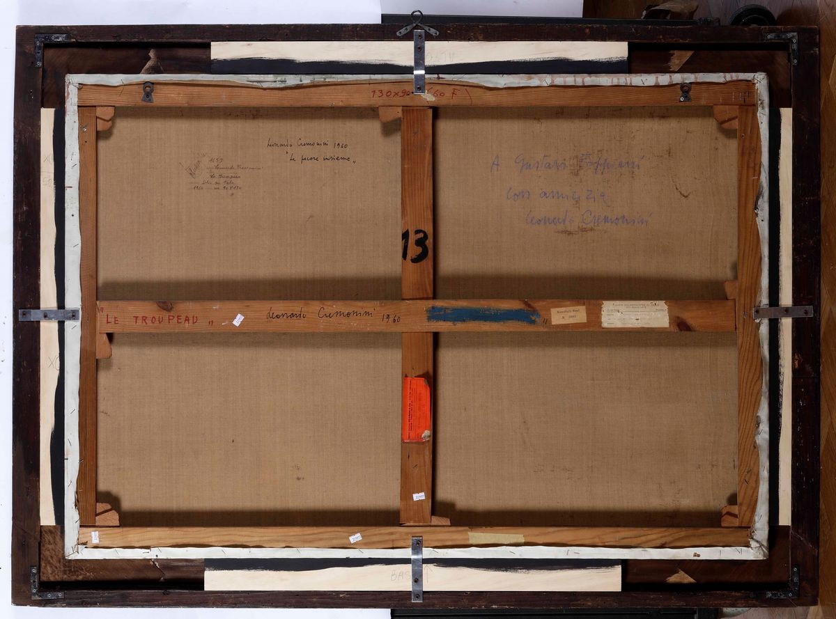 Leonardo Cremonini (1925-2010)le Pecore Insieme, 1960